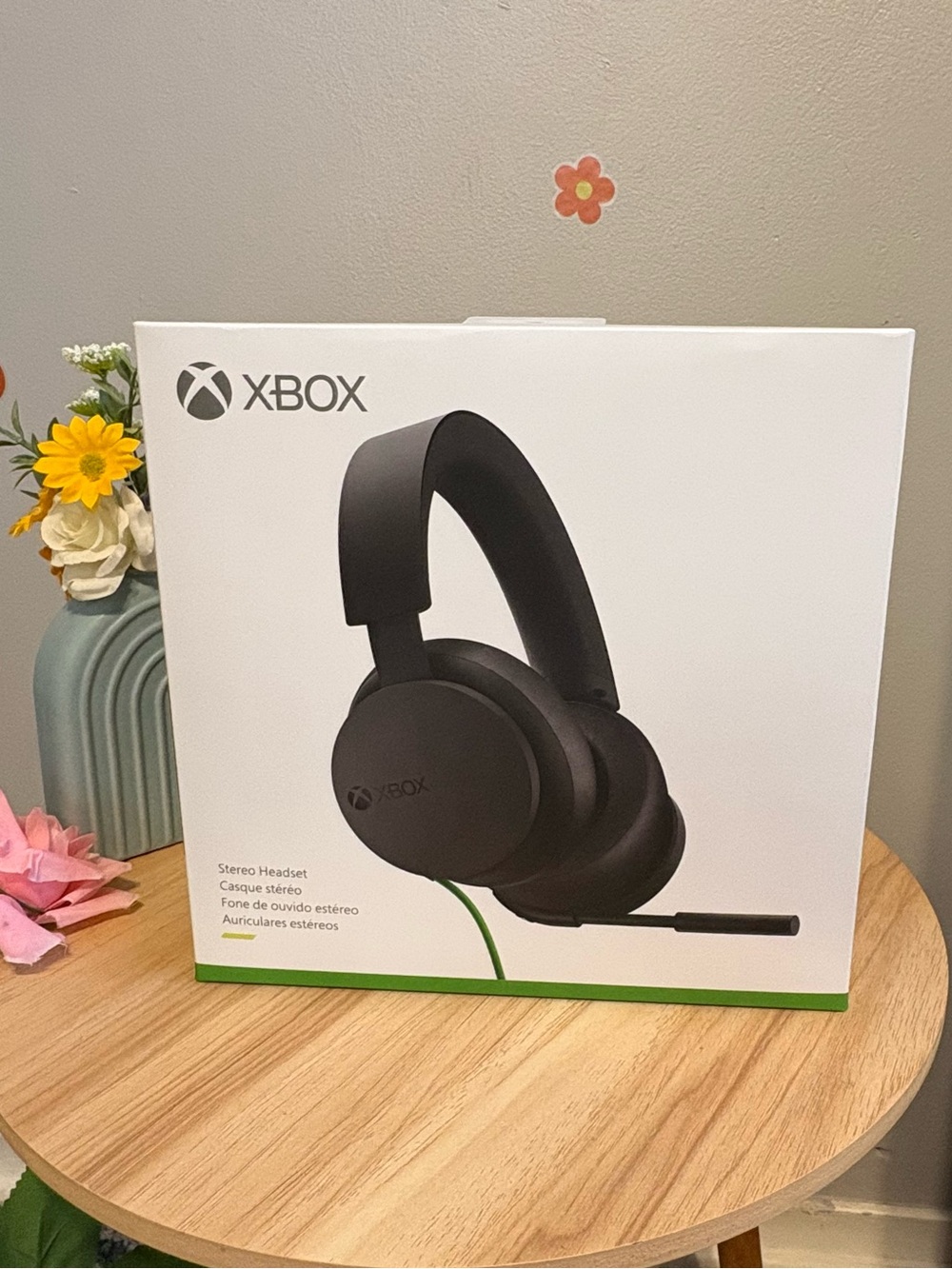 New in box, Xbox headset